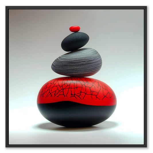 Artistic Rocks Leinwandbild