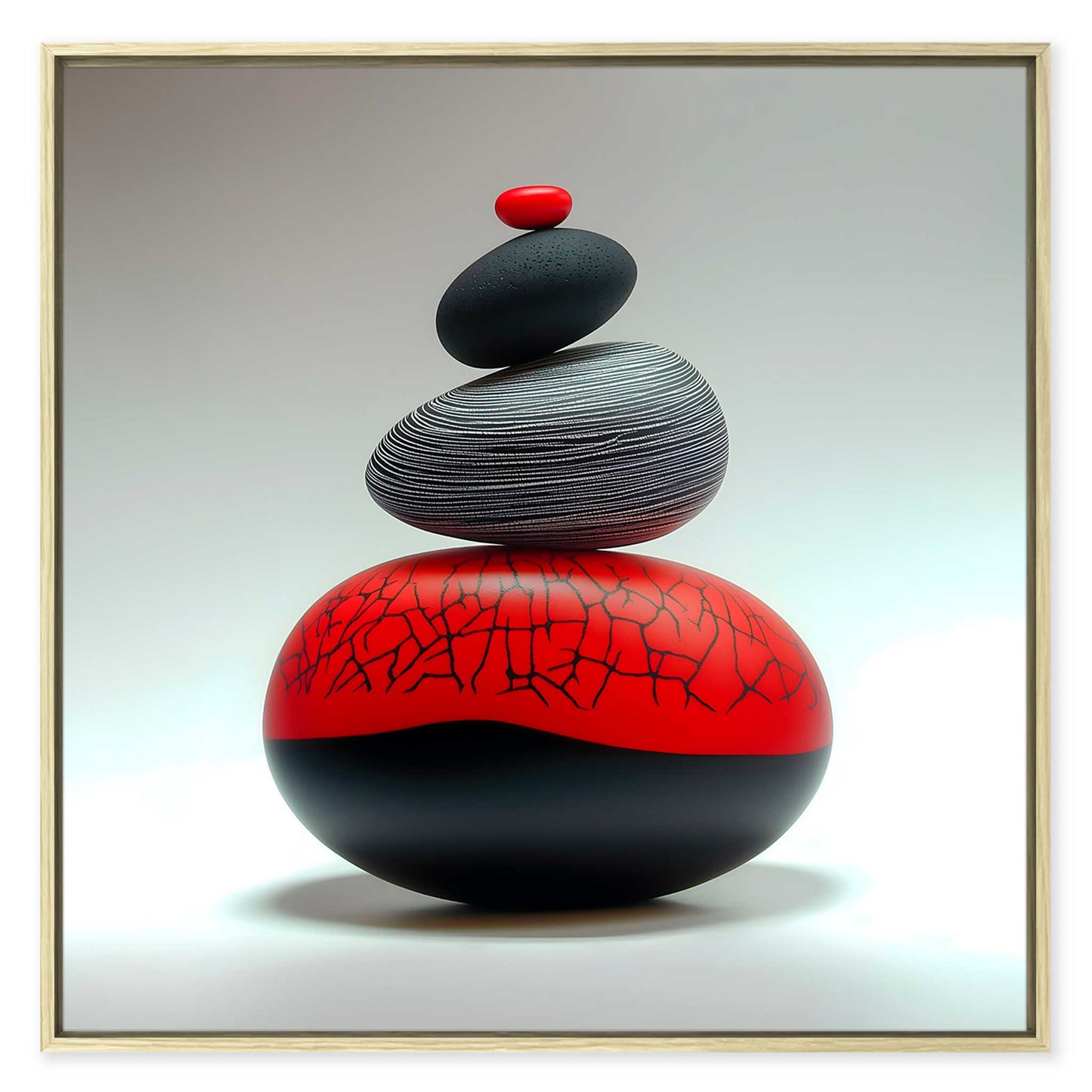 Artistic Rocks Leinwandbild