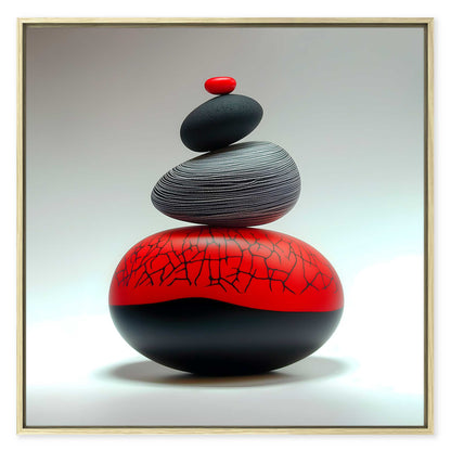 Artistic Rocks Leinwandbild