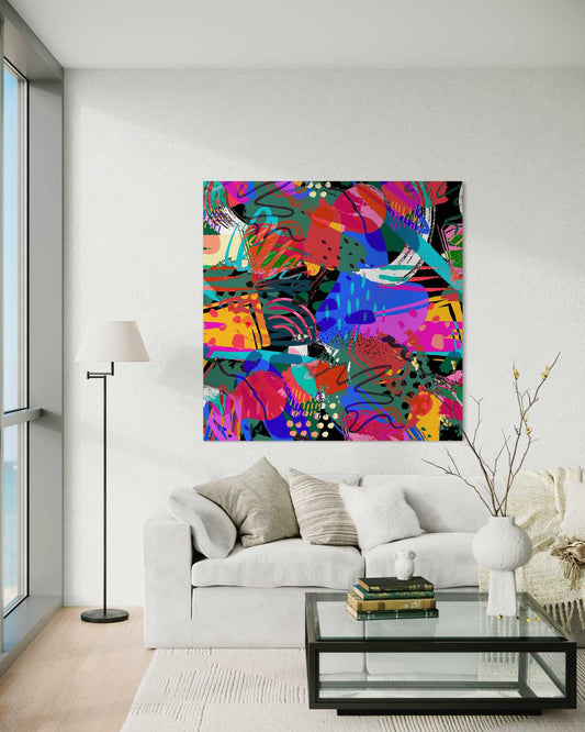 Beautiful Mess Leinwandbild