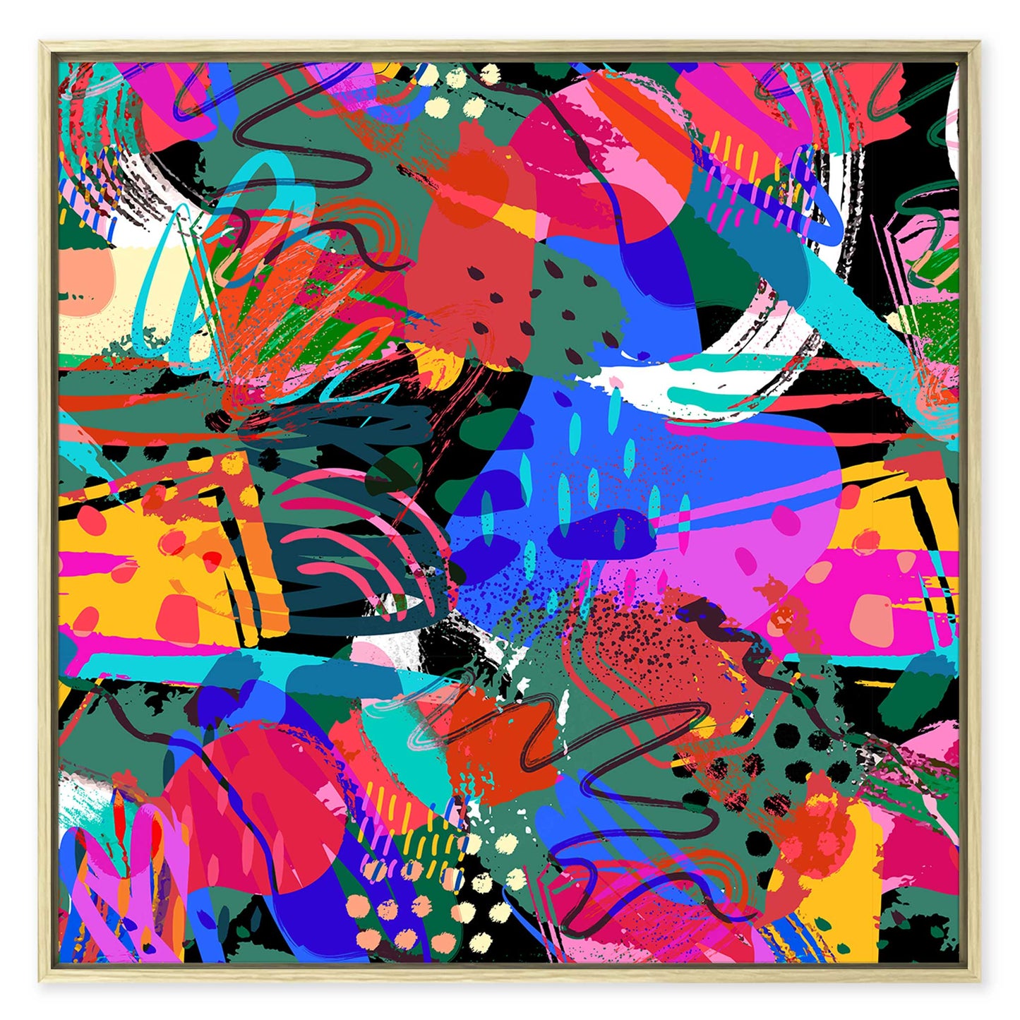 Beautiful Mess Leinwandbild