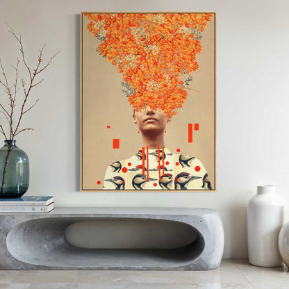 Bird Flight in Autumn