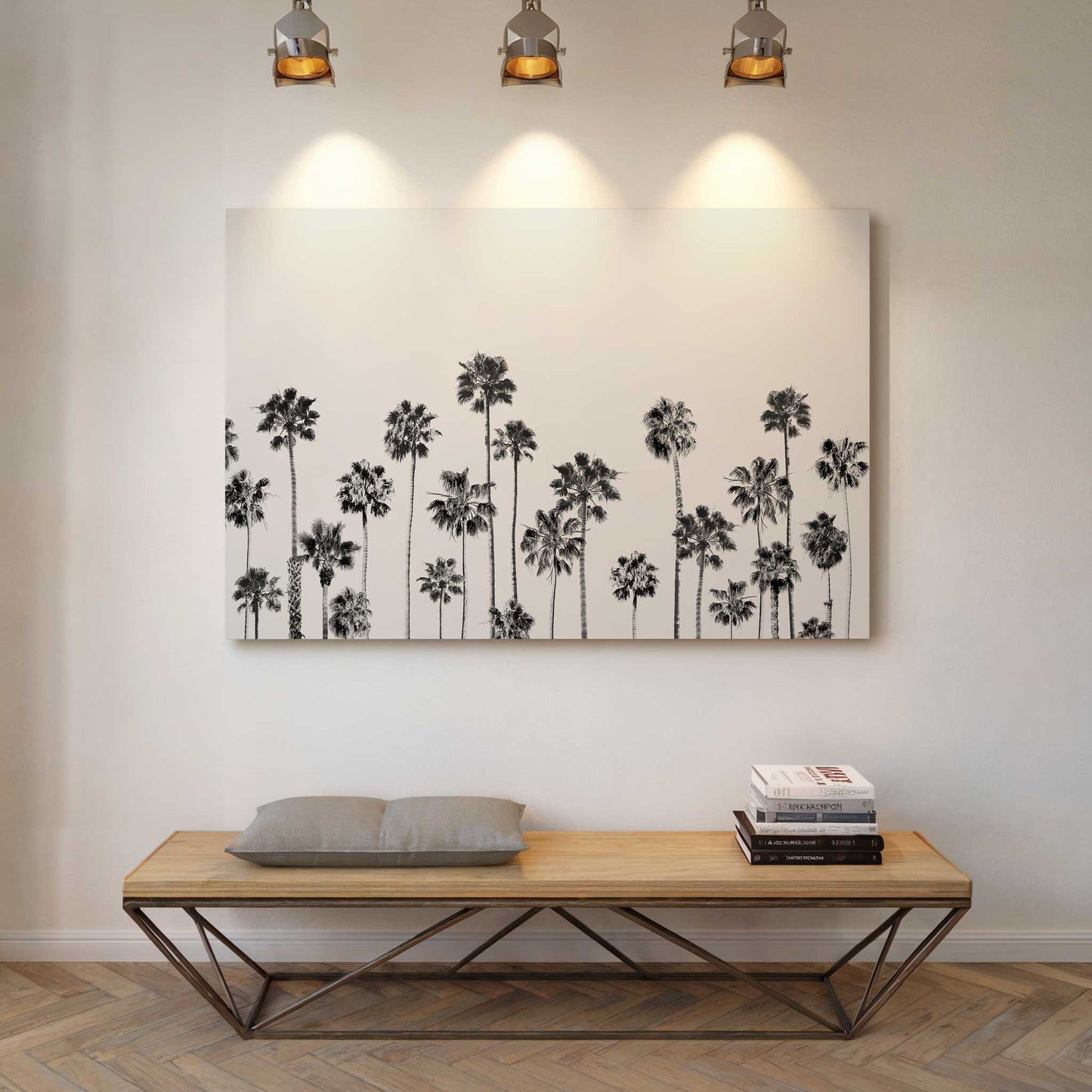 Black and White Palms 2