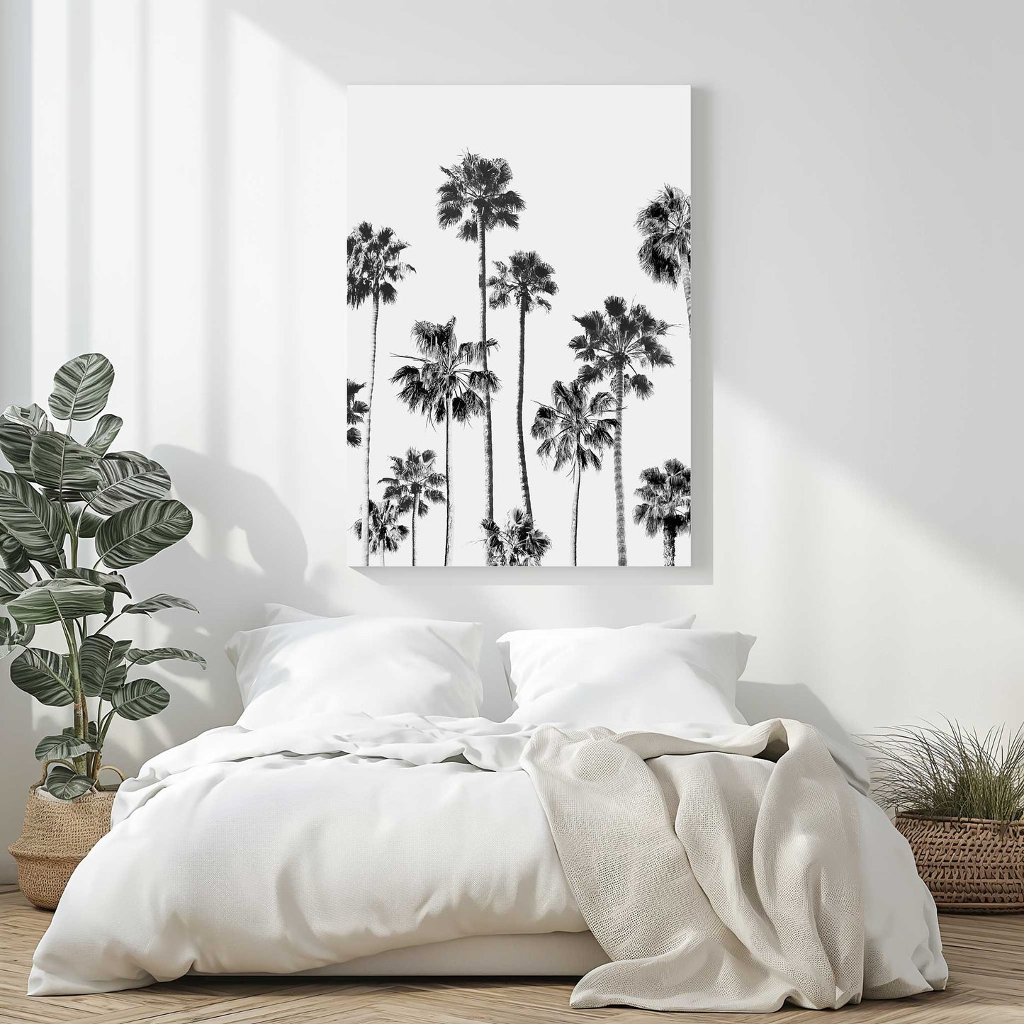 Black and White Palms 3