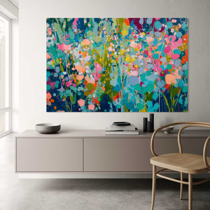 Blooming Garden Leinwandbild