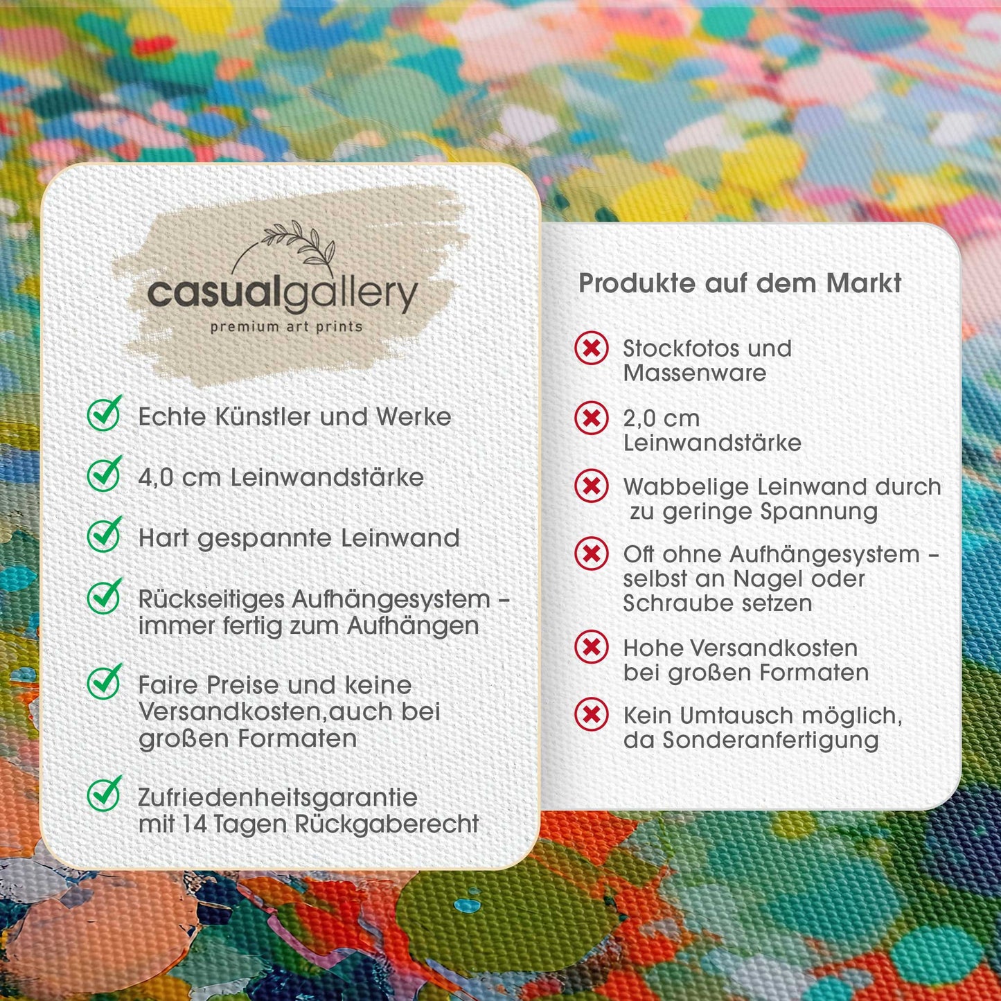 Blooming Garden Leinwandbild