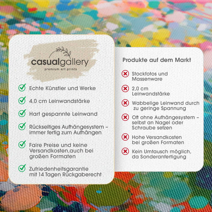 Blooming Garden Leinwandbild