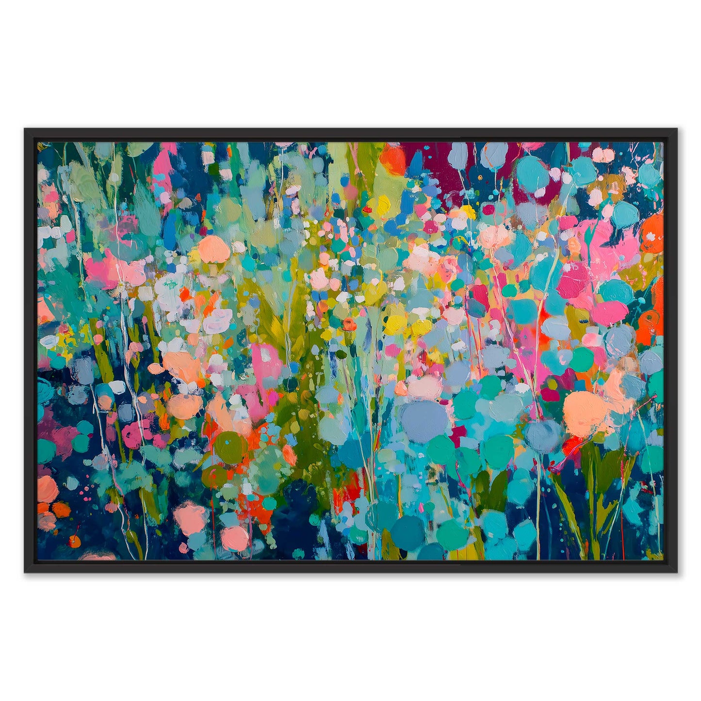 Blooming Garden Leinwandbild