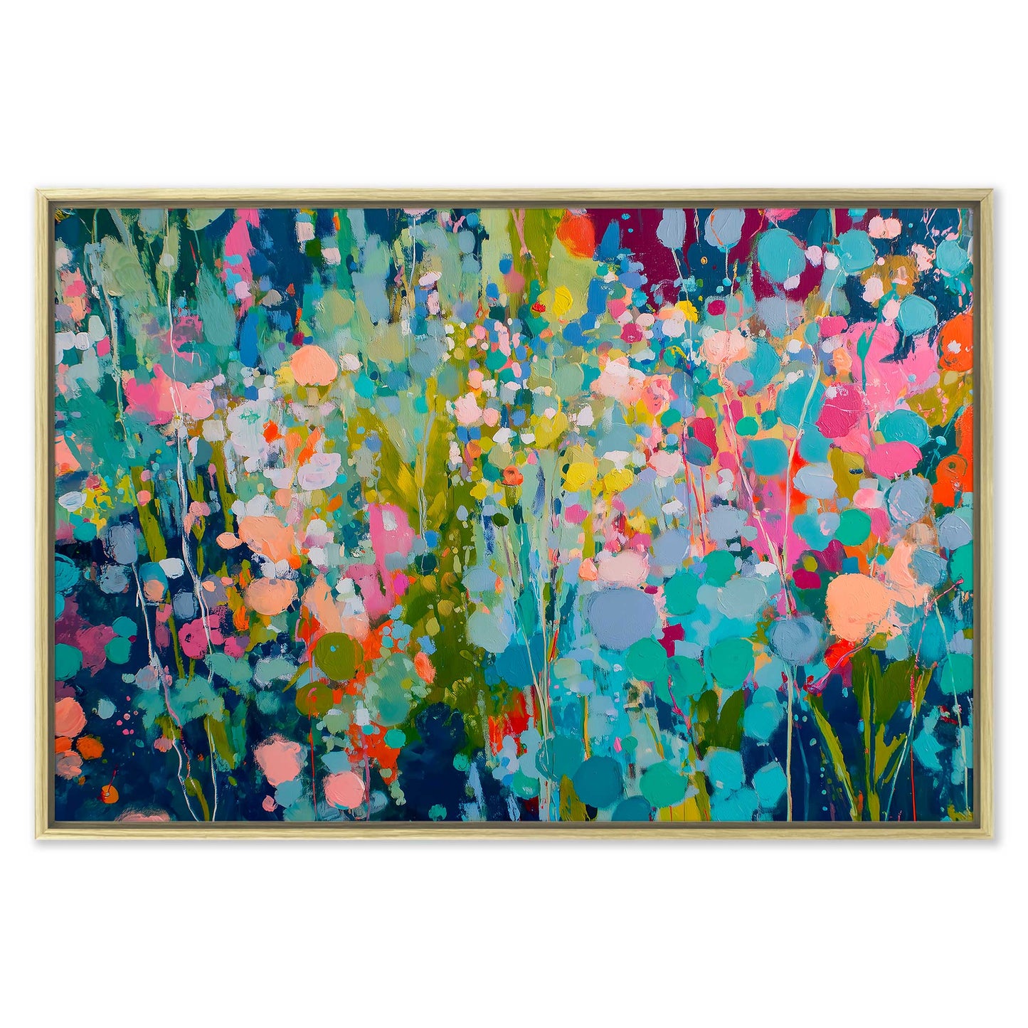 Blooming Garden Leinwandbild