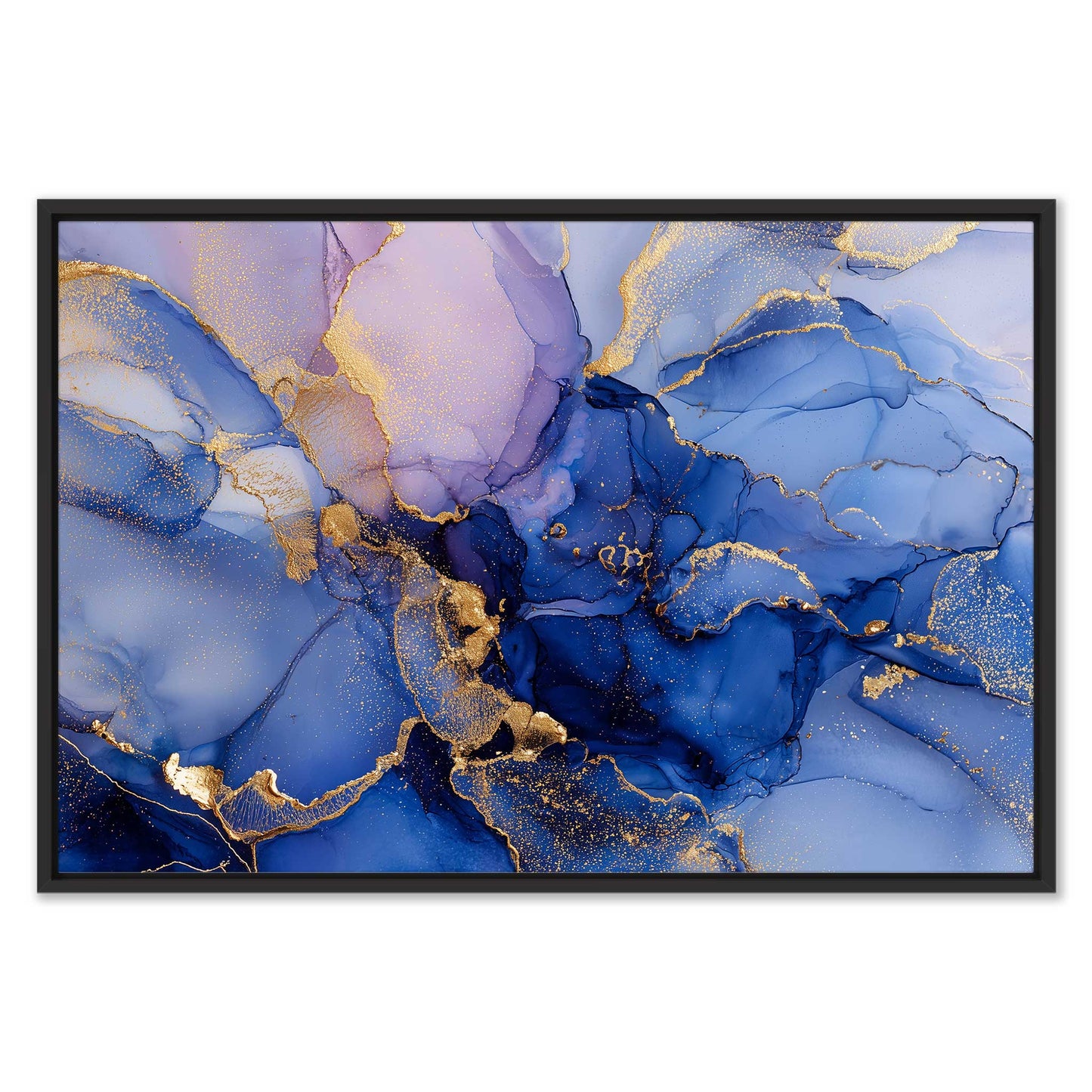 Blue Gold Composition