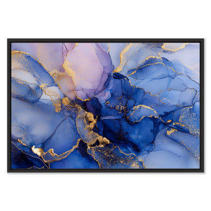 Blue Gold Composition