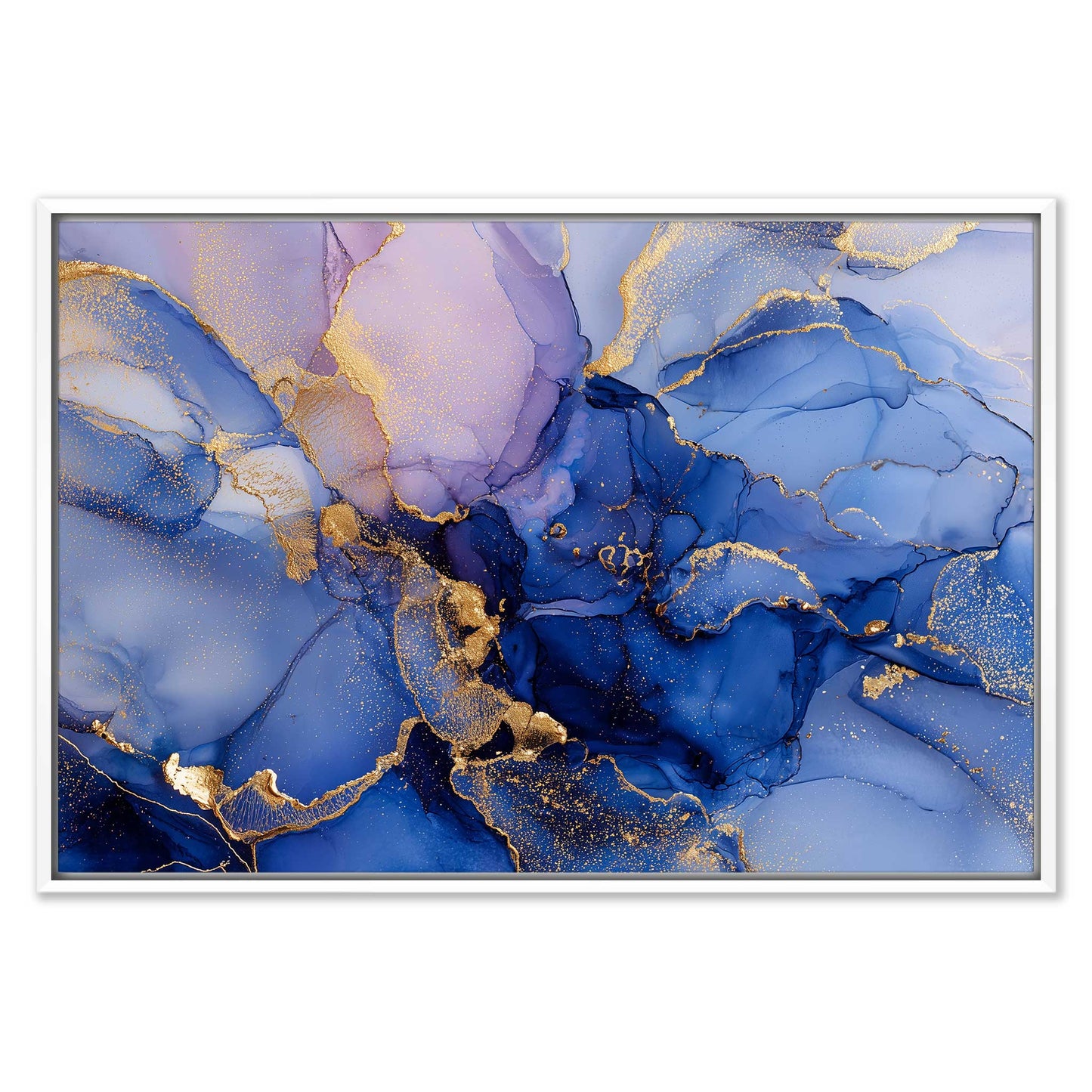 Blue Gold Composition