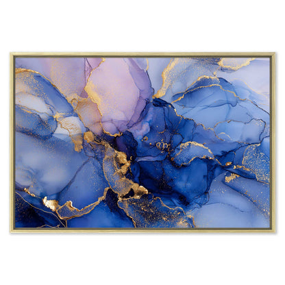 Blue Gold Composition