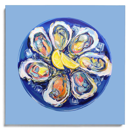 Blue Oyster Plate