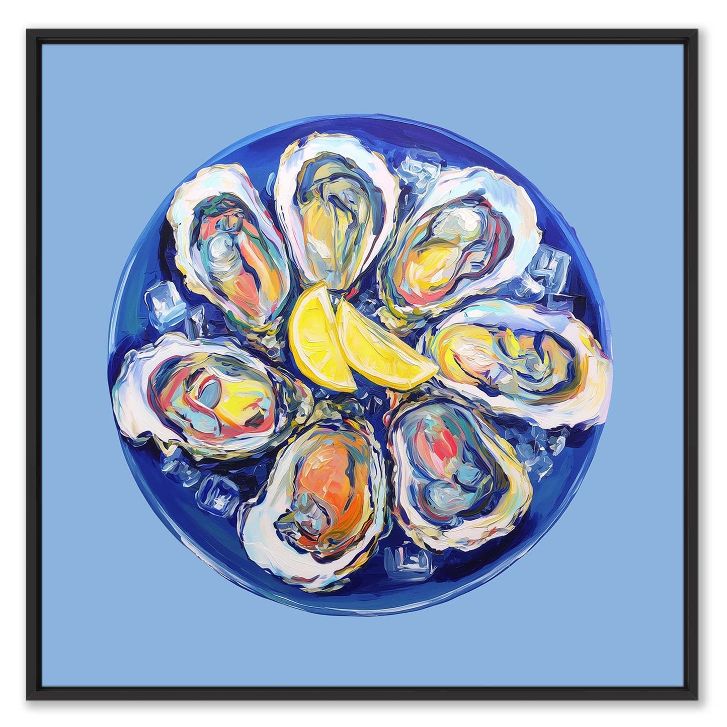 Blue Oyster Plate