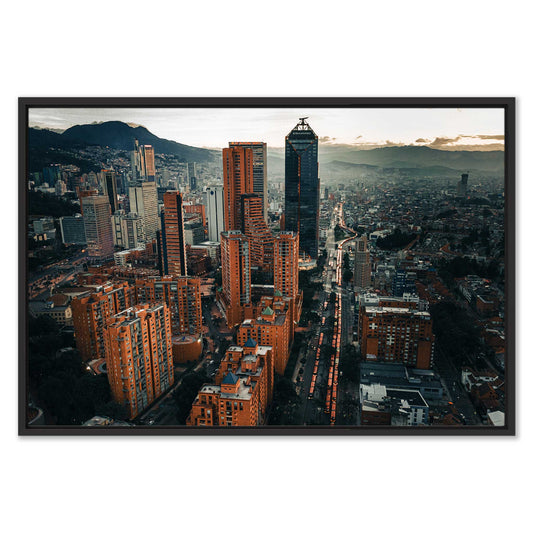 Aerial View of Bogotá