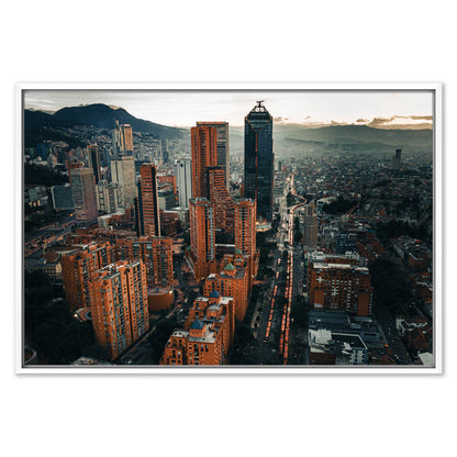 Aerial View of Bogotá