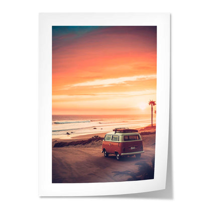 California Dreaming - Van Sunset