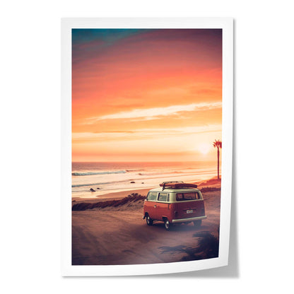 California Dreaming - Van Sunset