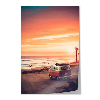 California Dreaming - Van Sunset