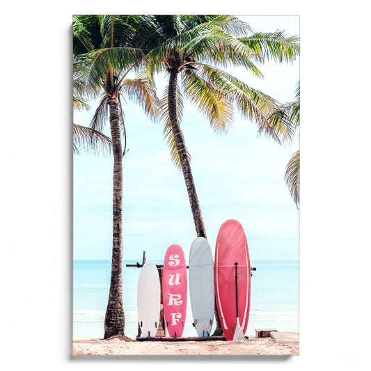 Choose your Surfboard in Pink