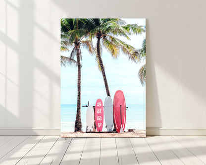 Choose your Surfboard in Pink
