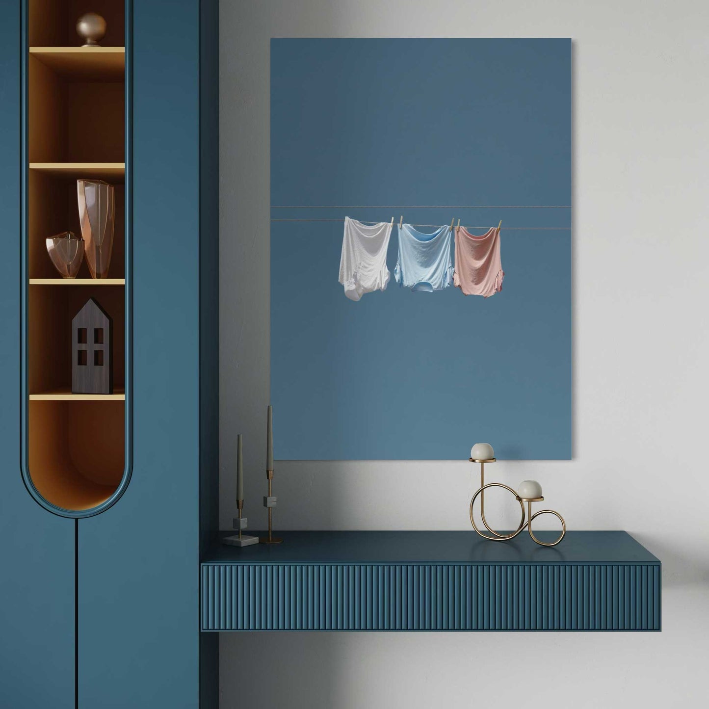 Clothes to Dry Leinwandbild