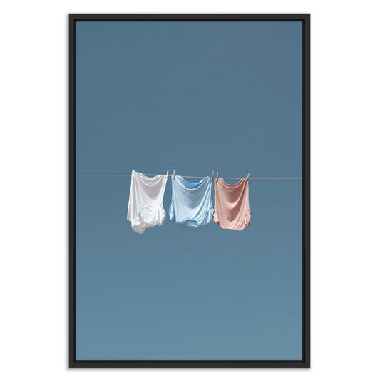 Clothes to Dry Leinwandbild