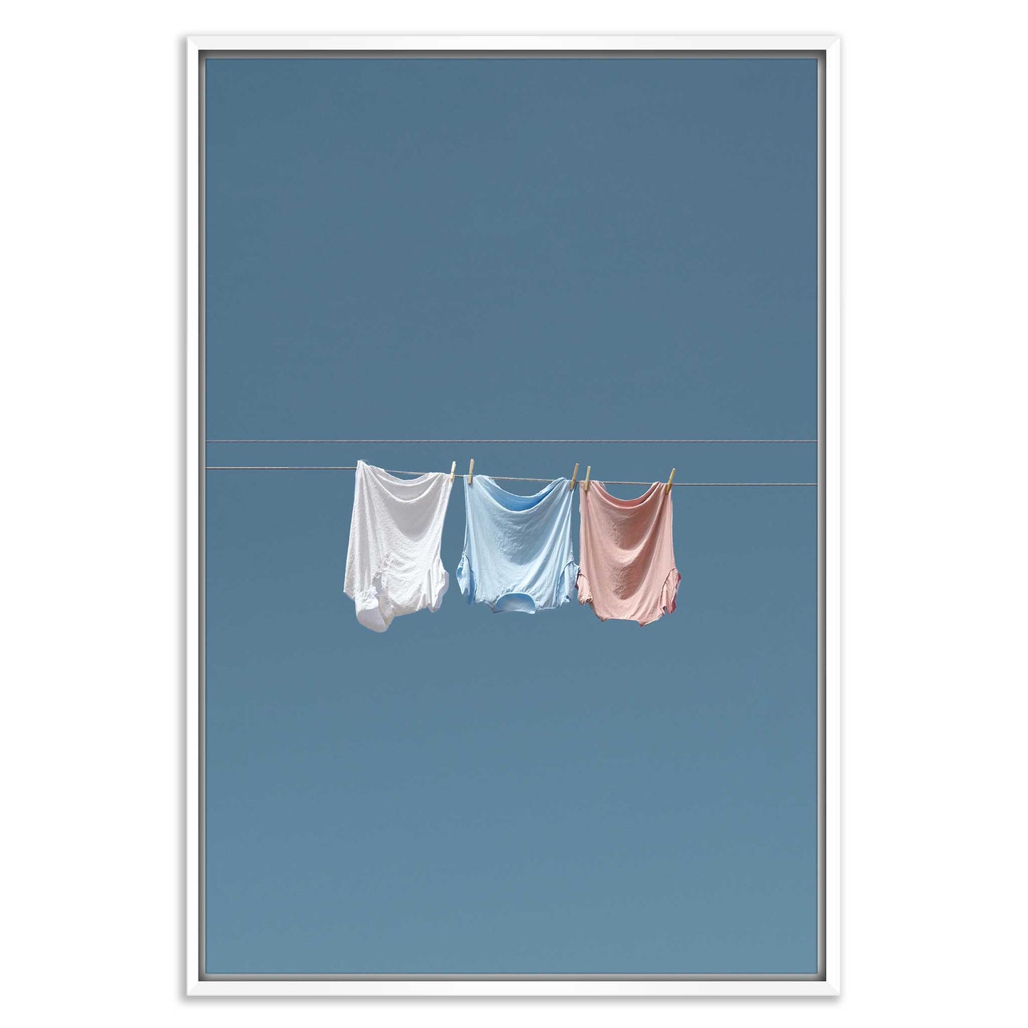 Clothes to Dry Leinwandbild