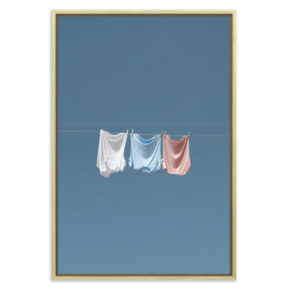 Clothes to Dry Leinwandbild