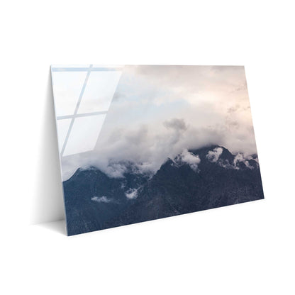 Cloudy Karakoram Mountains