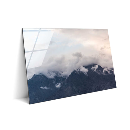 Cloudy Karakoram Mountains