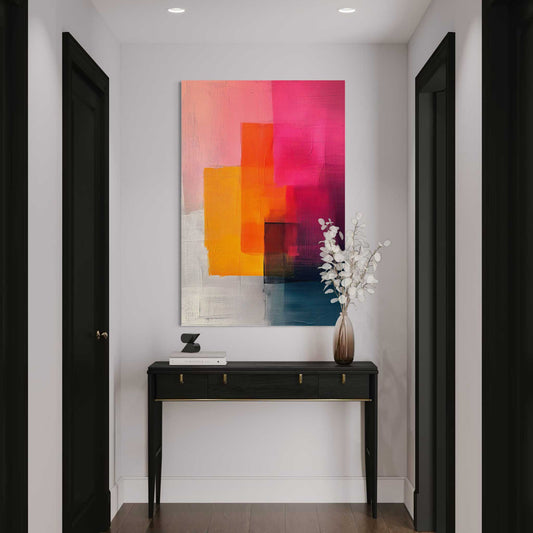 Colorful Abstraction Leinwandbild