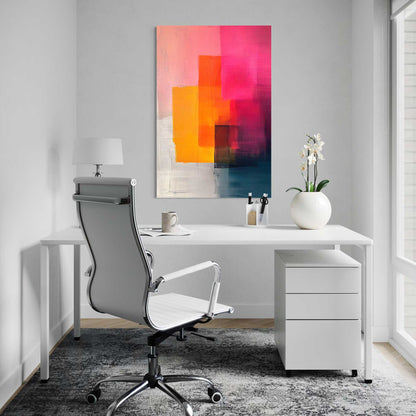 Colorful Abstraction Leinwandbild