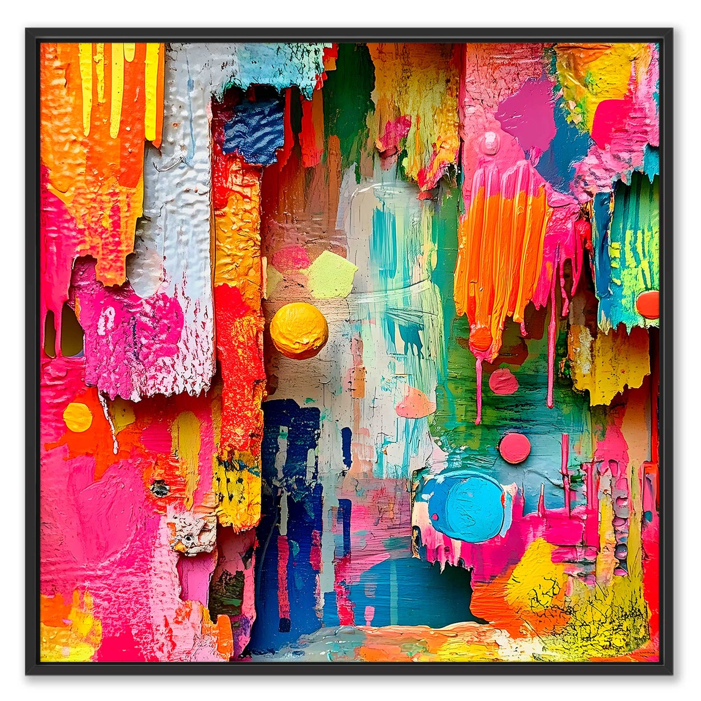 Colorful Depth Canvas Print