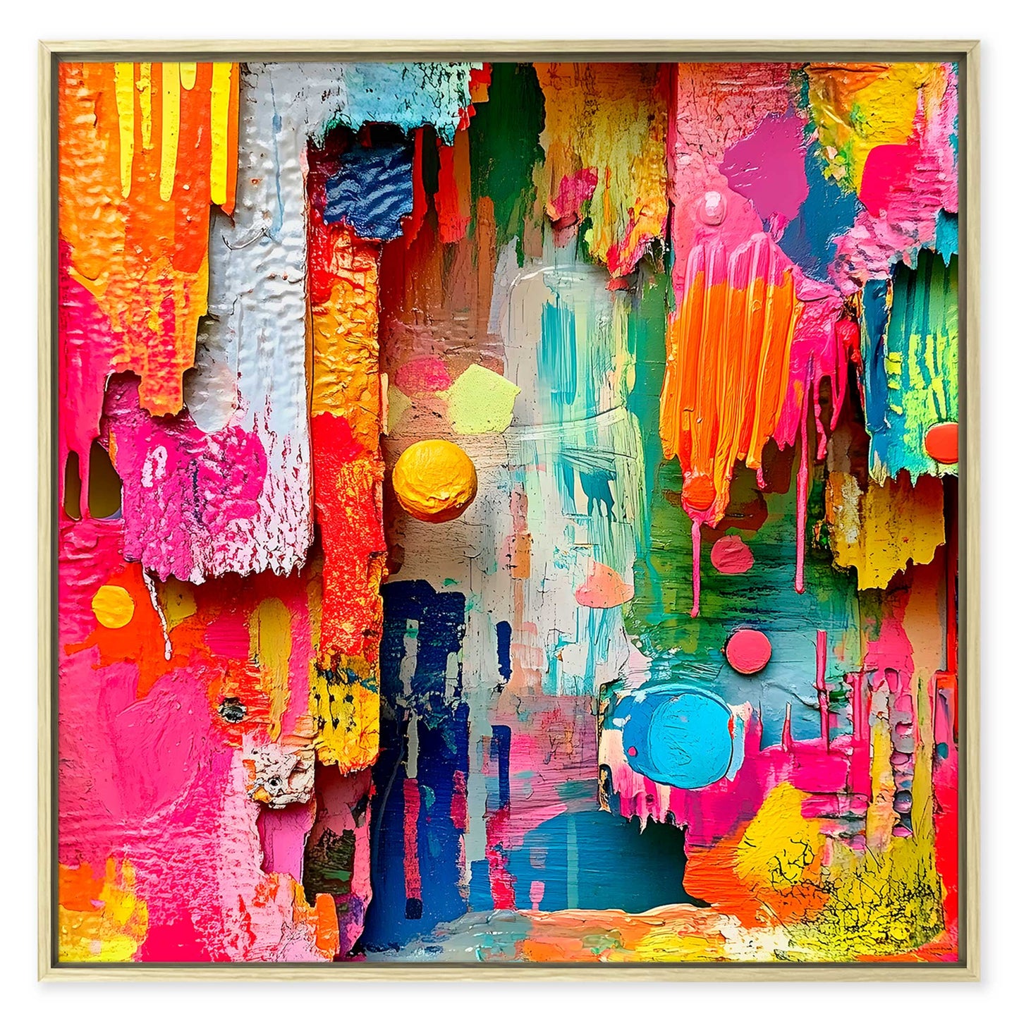 Colorful Depth Canvas Print
