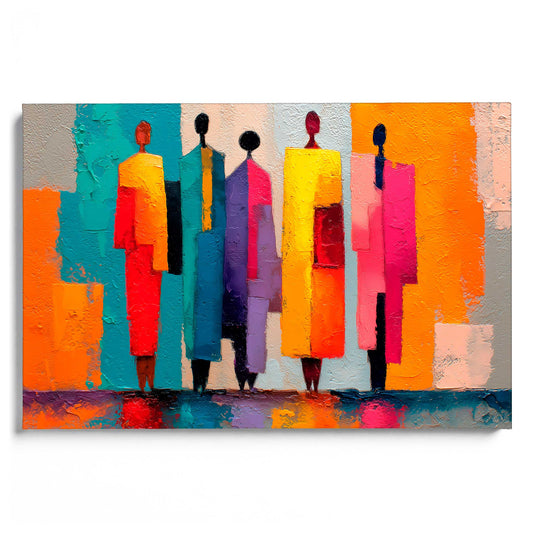 Colorful Diversity Leinwandbild