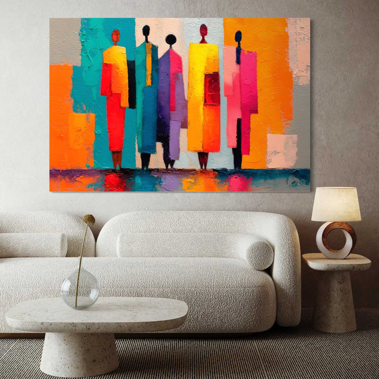 Colorful Diversity Leinwandbild