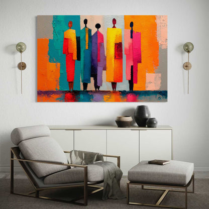 Colorful Diversity Leinwandbild
