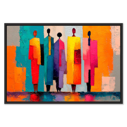 Colorful Diversity Leinwandbild