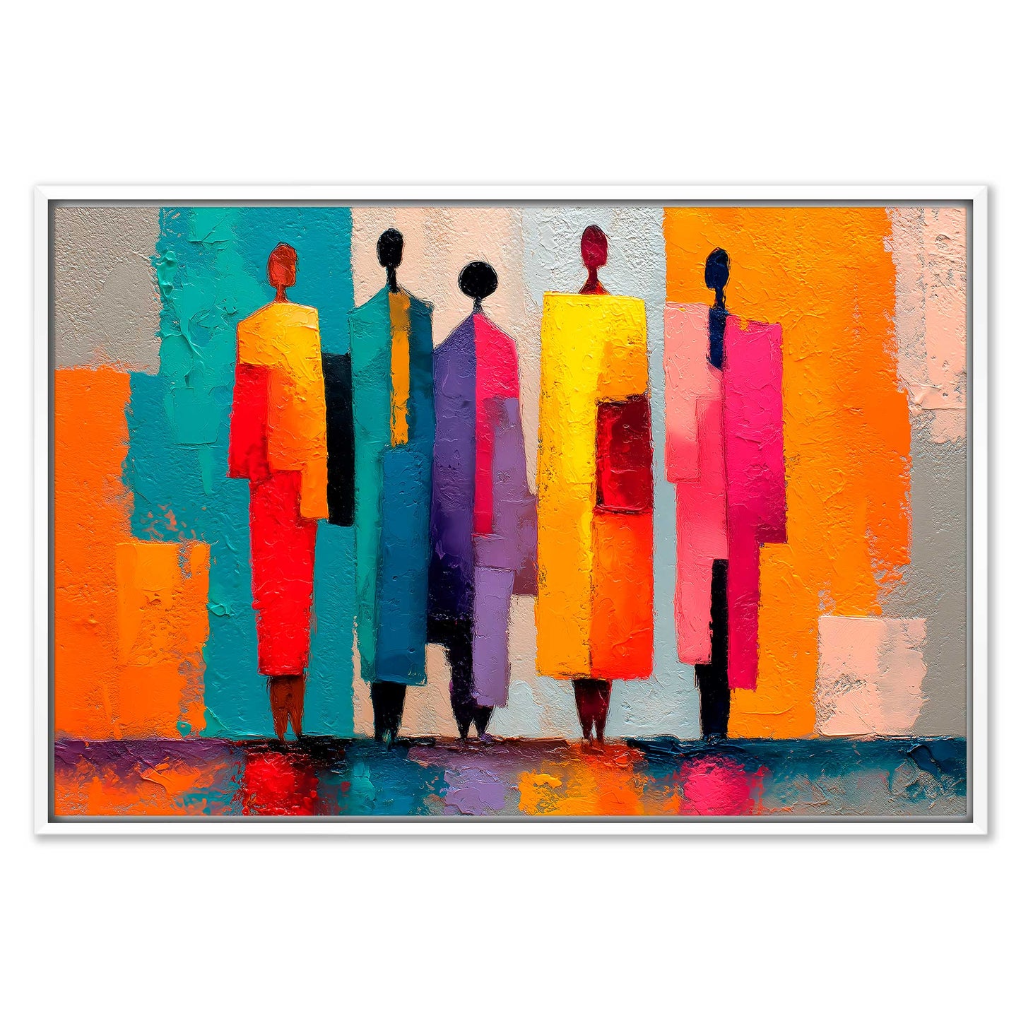 Colorful Diversity Leinwandbild