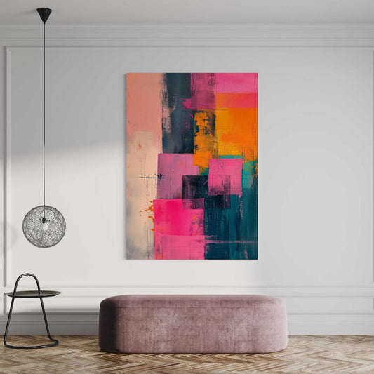 Colorful Abstraction II Leinwandbild