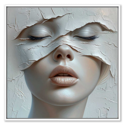 Dissolved in Paint Leinwandbild