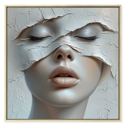 Dissolved in Paint Leinwandbild