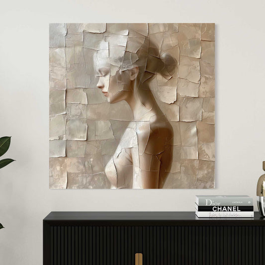 Dissolved in Paper Leinwandbild