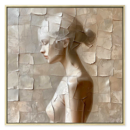 Dissolved in Paper Leinwandbild