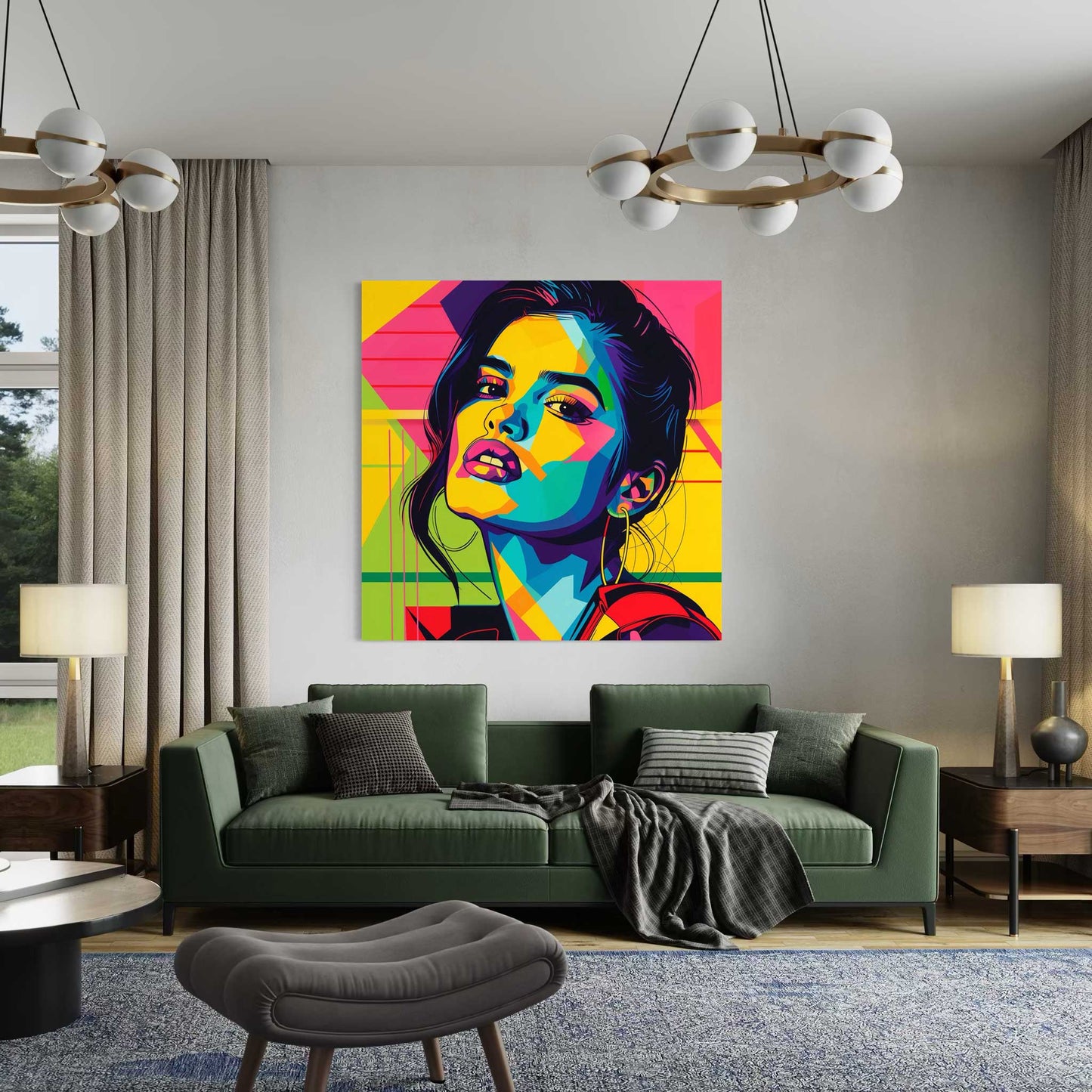 Face Lift Leinwandbild