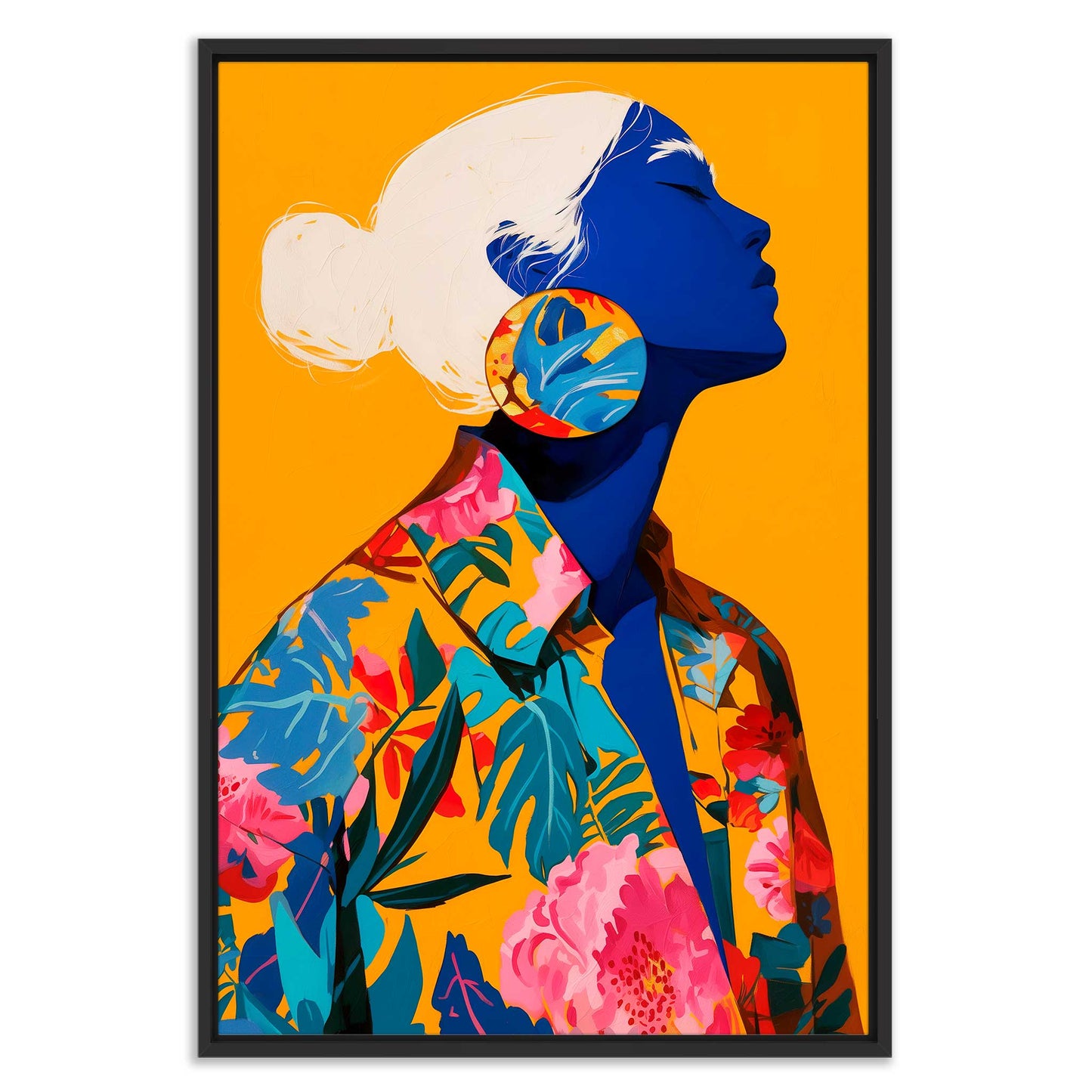 Feeling Blue Leinwandbild