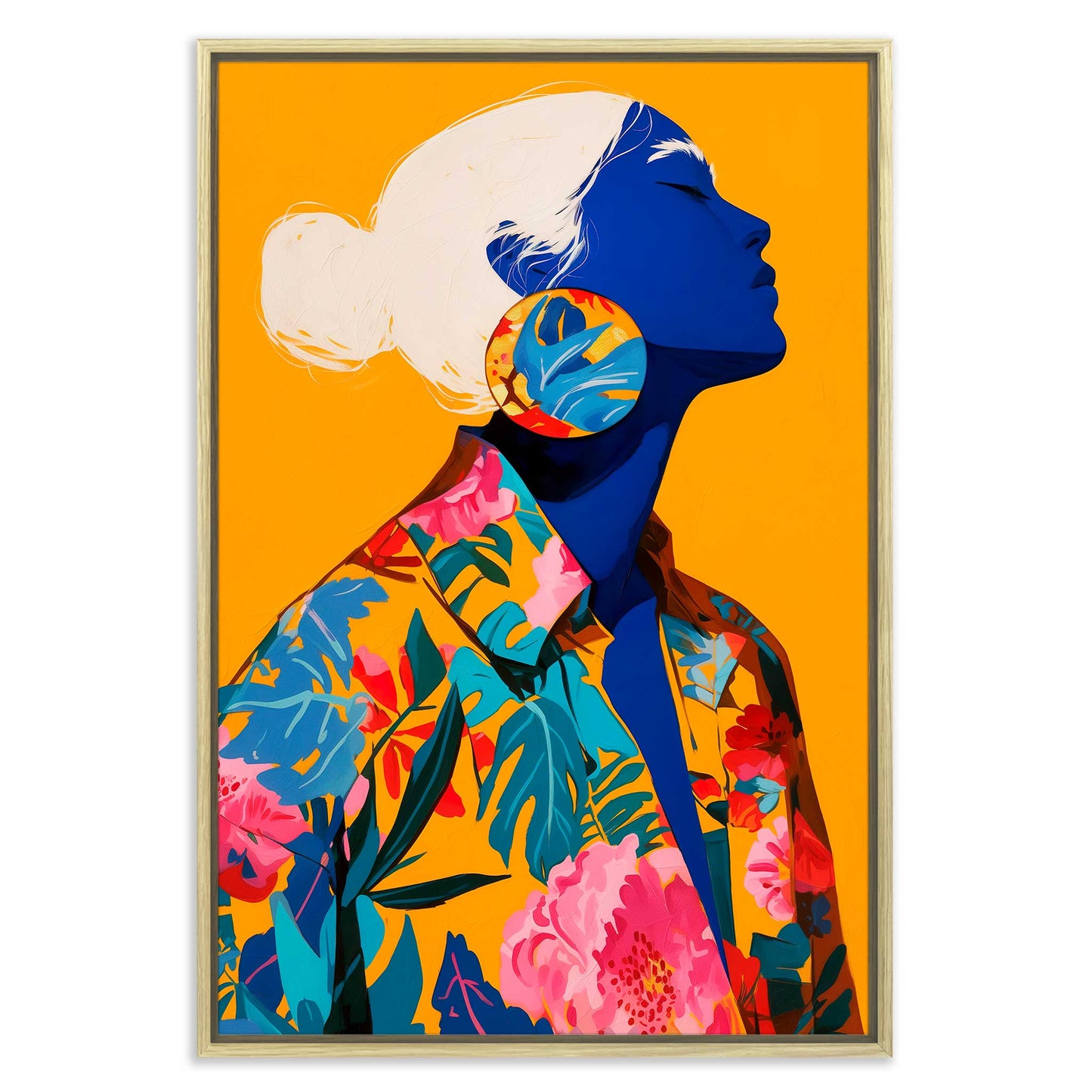 Feeling Blue Leinwandbild