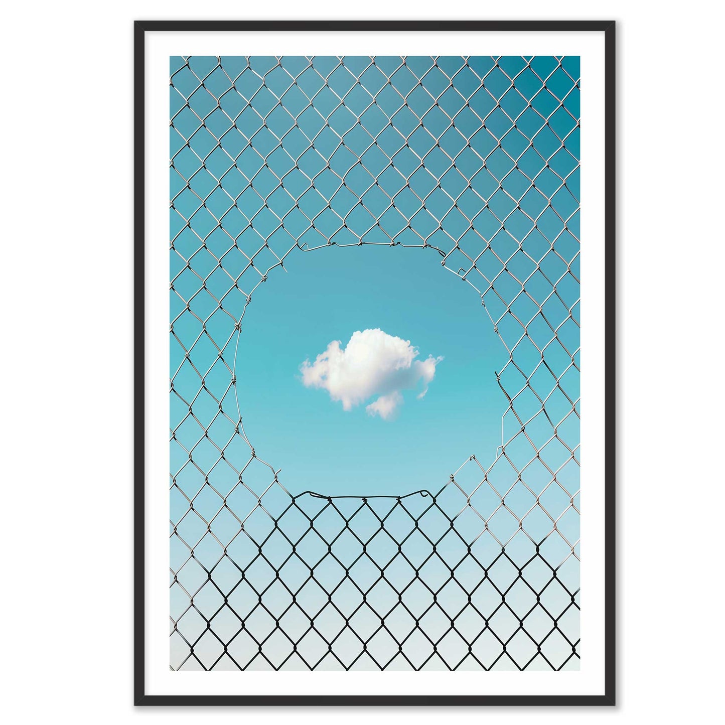 Fenced Cloud Poster
